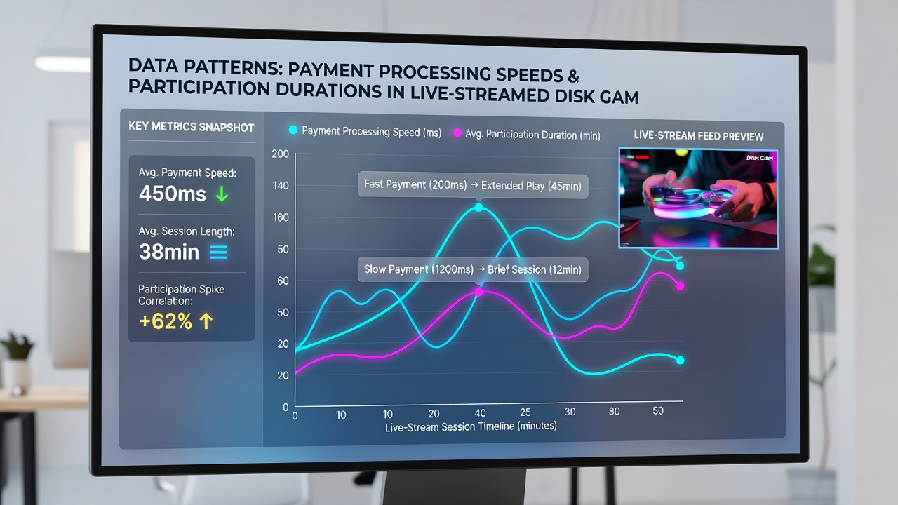 Analyse von Teilnahmedauern und Multiplikator-Effekten in Live-Streamed Disk-Spielen
