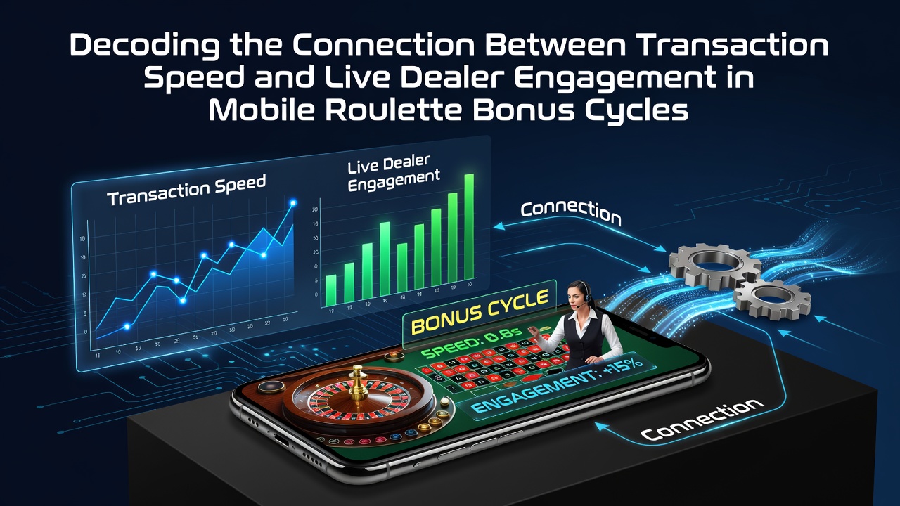 Mobile Roulette-Schnittstelle mit Live-Dealer und Transaktionsanzeige