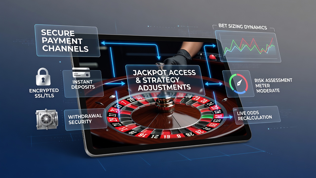 Live-Mobile-Roulette mit Fokus auf Zahlungssicherheit und Jackpot-Strategien