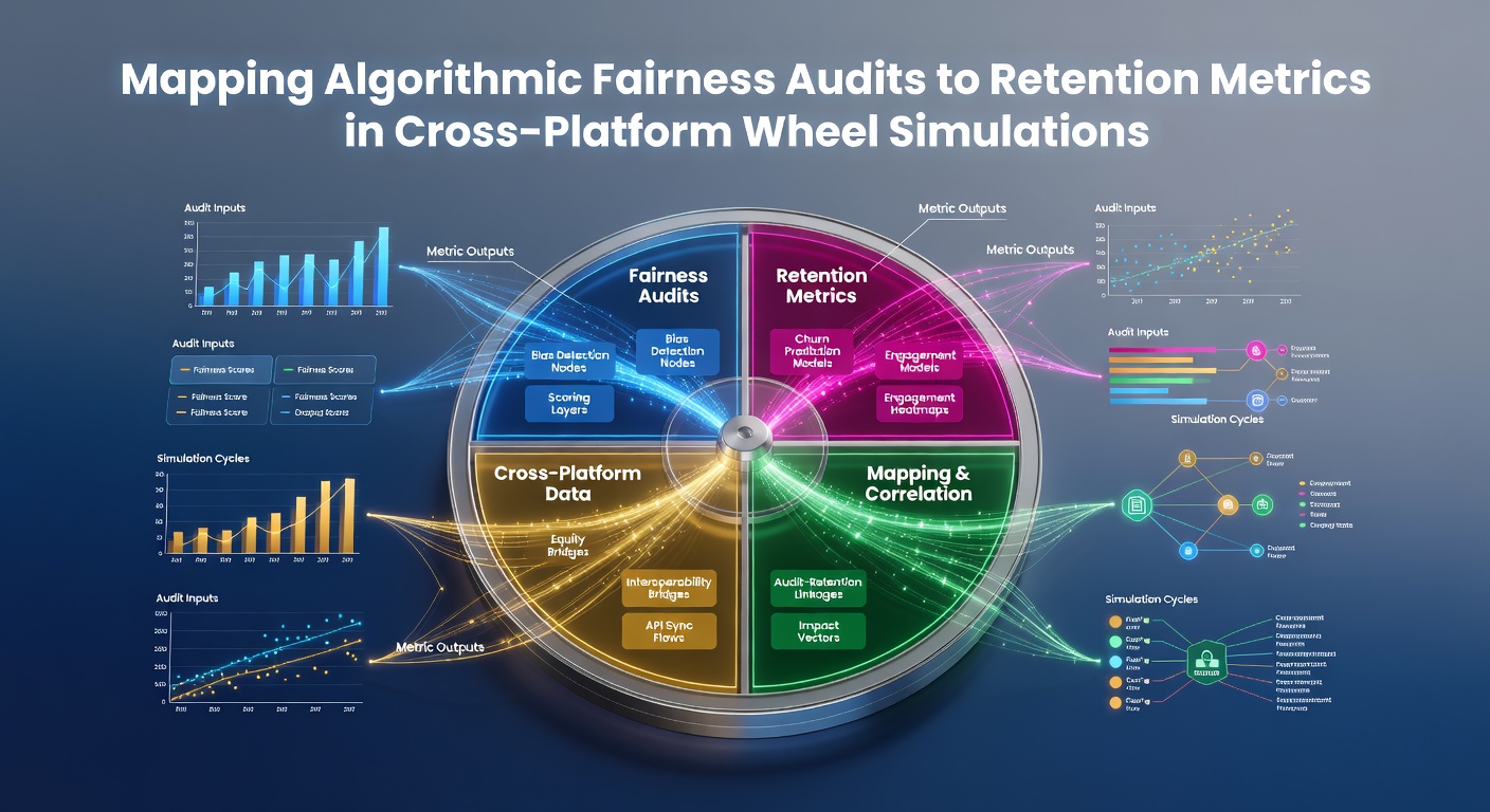 Visualisierung von Fairness-Audits in Wheel-Simulationen über verschiedene Plattformen hinweg