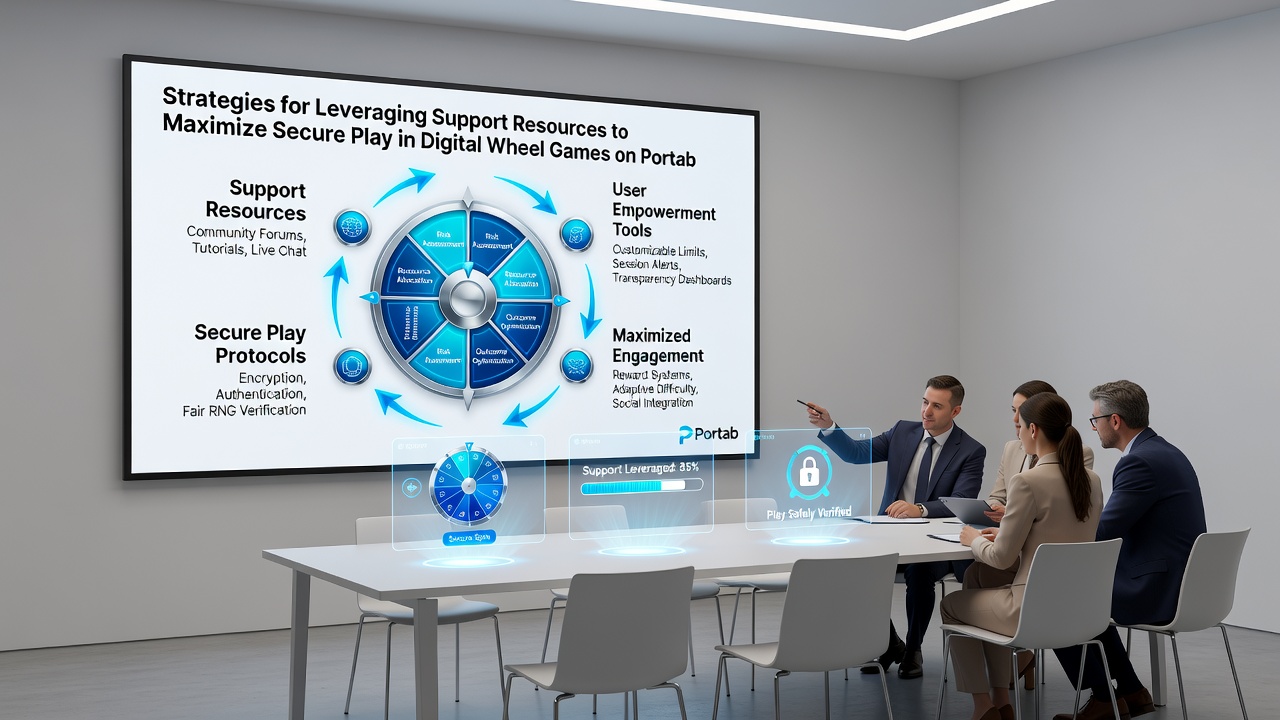 Sichere Nutzung von Support-Ressourcen in mobilen Wheel Games
