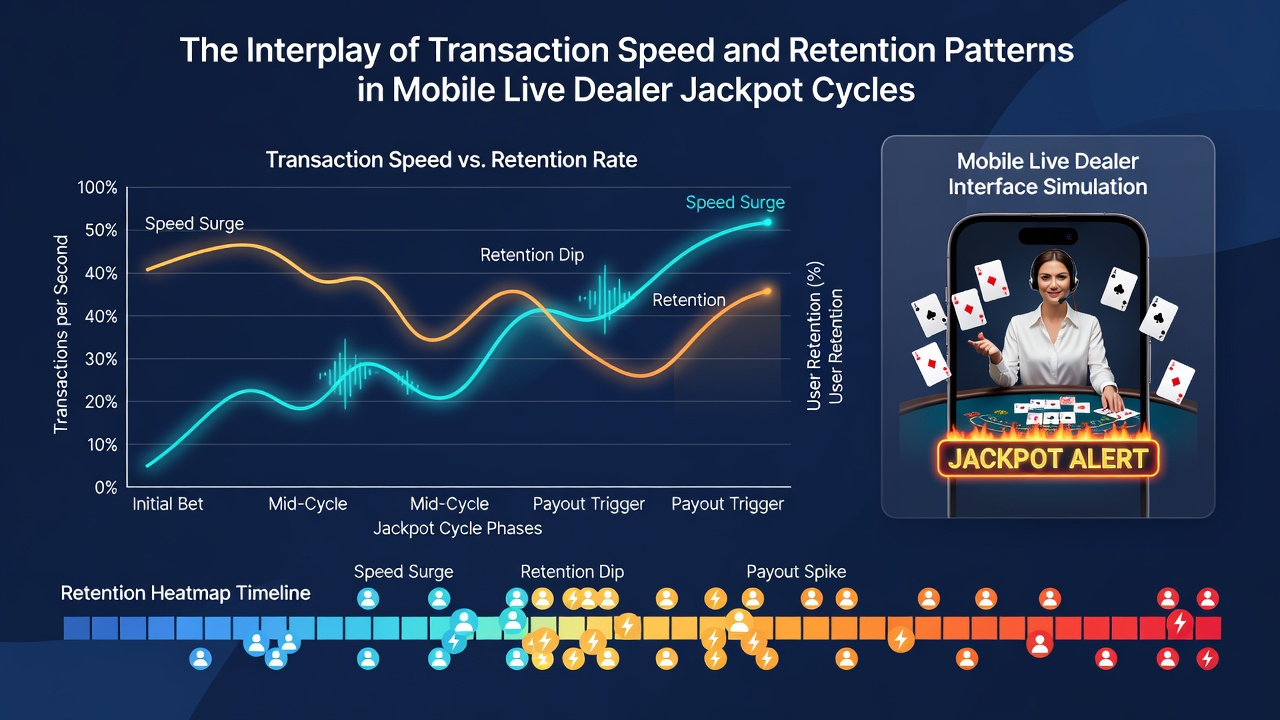 Analyse-Dashboard zu Retention-Patterns und Transaktionsdaten in mobilen Casinos